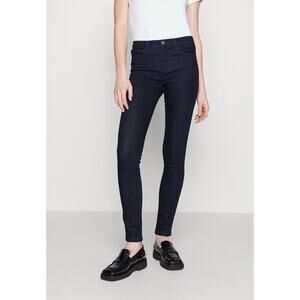 Armani exchange super skinny stretch cigarette blue jeans 26S SHORT ankle y2k